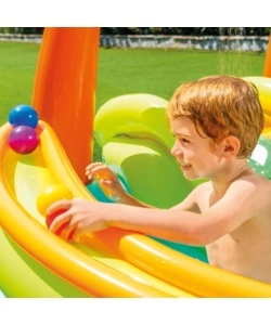 PLAYCENTER GONFIABILE INTEX "IGUANA ADVENTURE" IN VINILE 175X170X132 CM - COD. 56130NP