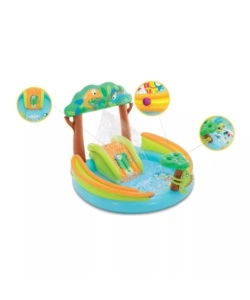 PLAYCENTER GONFIABILE INTEX "IGUANA ADVENTURE" IN VINILE 175X170X132 CM - COD. 56130NP