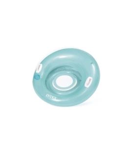 POLTRONA GONFIABILE INTEX "LOUNGE" IN VINILE COLORI ASSORTITI 119X119 CM - COD. 58883EU