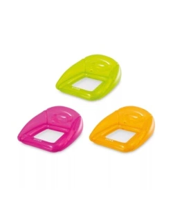 POLTRONA GONFIABILE CON RETE INTEX "MARE" IN VINILE COLORI ASSORTITI 104X102 CM - COD. 56802EU