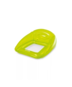 POLTRONA GONFIABILE CON RETE INTEX "MARE" IN VINILE COLORI ASSORTITI 104X102 CM - COD. 56802EU