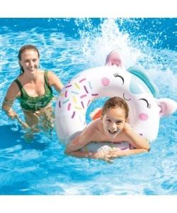 SALVAGENTE GONFIABILE PER BAMBINI INTEX "ANIMALETTI CARINI" IN VINILE ASSORTITI - COD. 59266NP