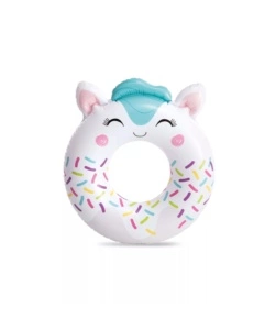 SALVAGENTE GONFIABILE PER BAMBINI INTEX "ANIMALETTI CARINI" IN VINILE ASSORTITI - COD. 59266NP