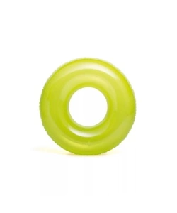 SALVAGENTE GONFIABILE INTEX "TRASPARENTE" IN VINILE COLORI ASSORTITI Ø 76 CM - COD. 59260NP