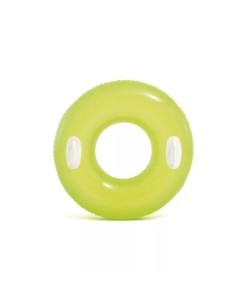 SALVAGENTE GONFIABILE CON MANIGLIE INTEX IN VINILE COLORI ASSORTITI 76X76 CM - COD. 59258NP