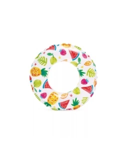 SALVAGENTE GONFIABILE PER BAMBINI INTEX "FANTASIA" IN VINILE COLORI ASSORTITI Ø 61 CM - COD. 59241NP
