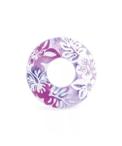 SALVAGENTE GONFIABILE INTEX "PALME" IN VINILE COLORI ASSORTITI Ø 91 CM - COD. 59251NP