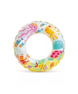 SALVAGENTE GONFIABILE PER BAMBINI INTEX "FONDO MARINO" IN VINILE Ø 51 CM - COD. 56205NP