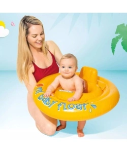 SALVAGENTE MUTANDINA PER BAMBINI INTEX IN VINILE GIALLO 70X70 CM - COD. 56585EU