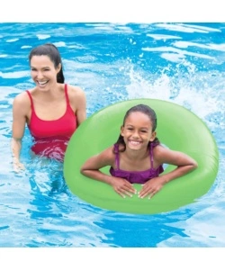 SALVAGENTE GONFIABILE INTEX "NEON" IN VINILE COLORI ASSORTITI Ø 91 CM - COD. 59262NP