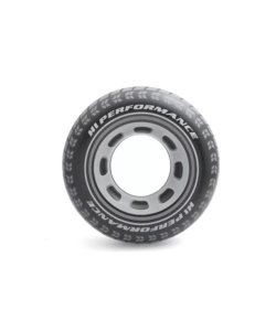 SALVAGENTE GONFIABILE INTEX "RUOTA" IN VINILE GRIGIO Ø 91 CM - COD. 59252NP