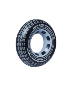 SALVAGENTE GONFIABILE INTEX "RUOTA" IN VINILE GRIGIO Ø 91 CM - COD. 59252NP