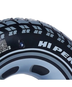 SALVAGENTE GONFIABILE INTEX "RUOTA" IN VINILE GRIGIO Ø 91 CM - COD. 59252NP