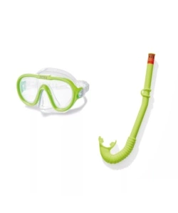 SET MASCHERA E BOCCAGLIO INTEX "ADVENTURER" COLORI ASSORTITI - COD. 55642