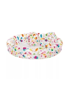 SET PISCINA, SALVAGENTE E PALLA INTEX IN VINILE STAMPA FANTASIA - COD. 59460NP