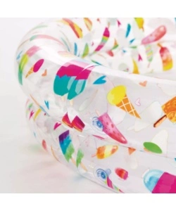 SET PISCINA, SALVAGENTE E PALLA INTEX IN VINILE STAMPA FANTASIA - COD. 59460NP