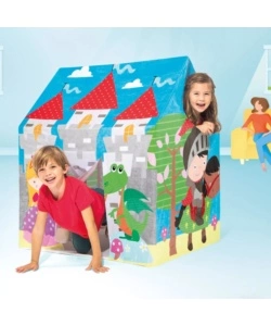 TENDA DA GIOCO PER BAMBINI INTEX "CASTELLO REALE" IN VINILE 95X75X107 CM - COD. 45642NP