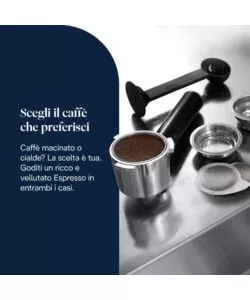 MACCHINA DA CAFFE' DE LONGHI "DEDICA" GRIGIO 1300 W