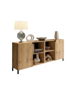 Mobile multiuso 2 ante BellaHome "Trento" legno 180x36x80 cm