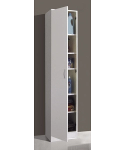 Colonna multiuso 5 ripiani BellaHome bianco 40x36x187 cm