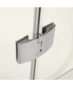 Box doccia rettangolare "Stella" cromato 80x100x190 cm