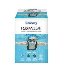 STARTER KIT BESTWAY PER TRATTAMENTO CHIMICO ACQUA PISCINA - COD. 59056