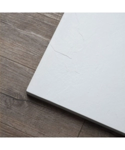 Piatto doccia quadrato in resina bianco opaco 70x90 cm