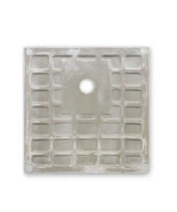 Piatto doccia quadrato in resina bianco opaco 70x70 cm