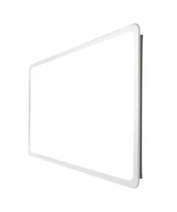 Specchiera rettangolare stondata con led integrati 60x90 cm