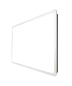 Specchiera rettangolare stondata con led integrati 120x60 cm