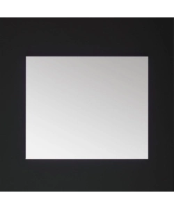 Specchiera rettangolare reversibile con illuminazione a led 70x60 cm