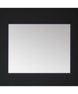 Specchiera rettangolare reversibile con illuminazione led 90x70 cm