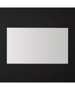 Specchiera rettangolare reversibile con illuminazione led 120x70 cm