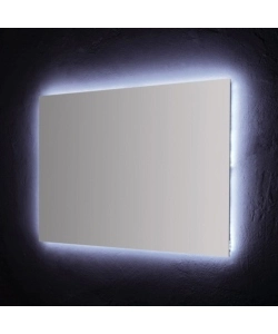 Specchiera rettangolare reversibile con illuminazione led 120x70 cm