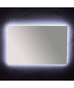 Specchiera rettangolare reversibile con illuminazione led 120x70 cm
