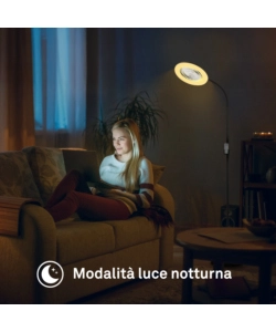 Piantana led RBG con ventilatore "Windy" 6500K 1380lm 13,8W