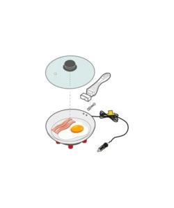Pentola elettrica per auto Lampa "Electric Frying" 20 cm