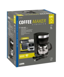 Macchina da caffè per auto Lampa "Liberica" nero 170W