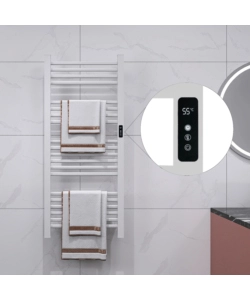 Scaldasalviette elettrico da parete Ignip bianco 200W