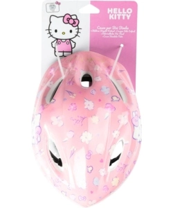 Casco bici per bambini "Hello Kitty" rosa tg m