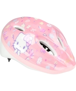 Casco bici per bambini "Hello Kitty" rosa tg m
