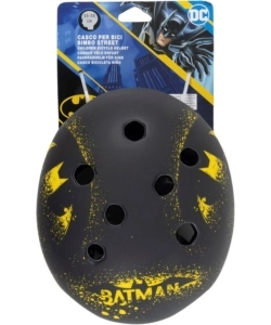 Casco bici per bambini "Batman" modello street tg l