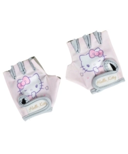 Coppia di guanti da bici per bambini "Hello Kitty" senza dita