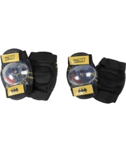 Kit di protezione "Batman" con 2 gomitiere e 2 ginocchiere
