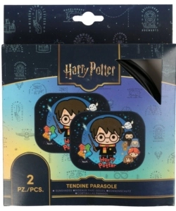 Coppia tendine parasole laterali auto "Harry Potter" 44x35 cm