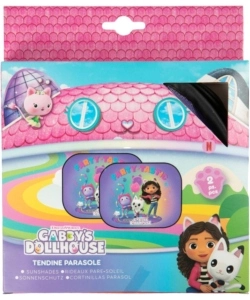 Coppia tendine parasole laterali auto "Gabby Party" 44x35 cm