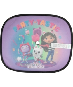 Coppia tendine parasole laterali auto "Gabby Party" 44x35 cm
