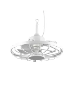 Plafoniera led con ventilatore "Oslo" bianco 2250 lm 51 cm