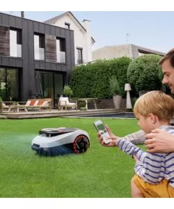 Robot tagliaerba Navimov "i210 LiDAR" area di taglio 1000 mq