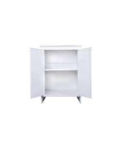 Mobile lavanderia 2ante e 2 ripiani "Garden" bianco 60x49x84 cm